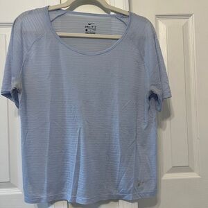 Nike Blue Boxy Short Sleeve T-Shirt